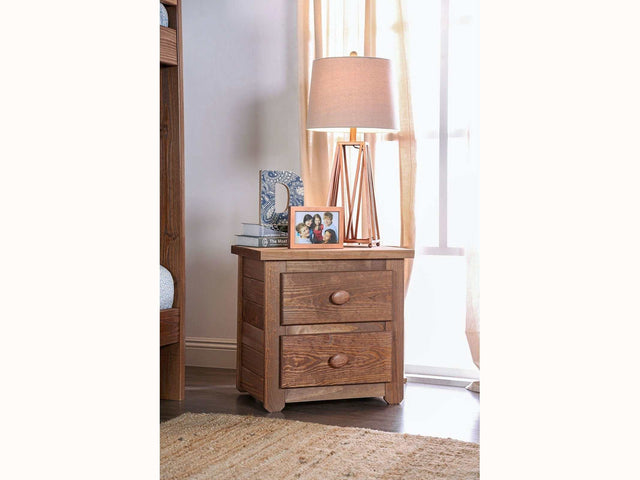 Lea Mahogany Nightstand - Ornate Home