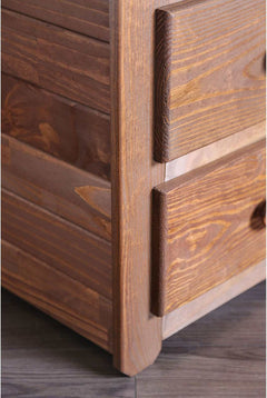 Lea Mahogany Nightstand - Ornate Home