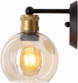 Leabrook Black Metal Wall Sconce - Ornate Home