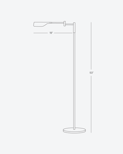 Leaf Floor Lamp - Ornate Home