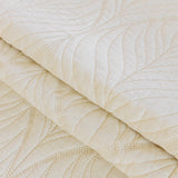 Leaf Vein Textured Cotton Quilted Sofa Slipcover, Non-Slip Modular Couch Covers - Ornate Home
