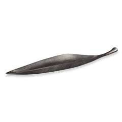 Leaflet Dark Nickel Outdoor Bowl - Ornate Home