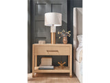 Leah Beige Nightstand - Ornate Home