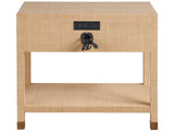Leah Beige Nightstand - Ornate Home