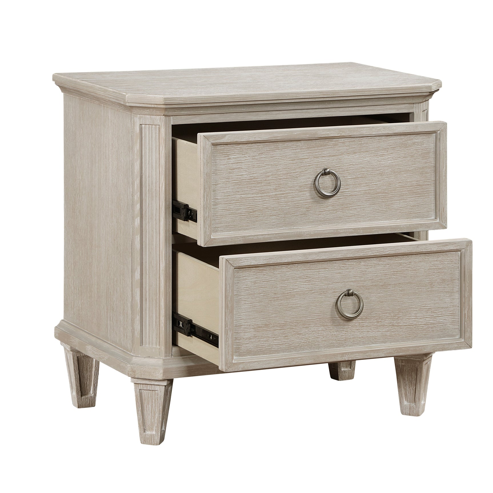 Leander Brownish Gray Nightstand - Ornate Home