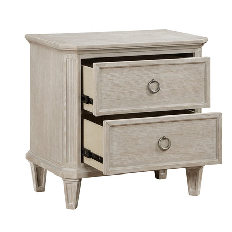 Leander Brownish Gray Nightstand - Ornate Home
