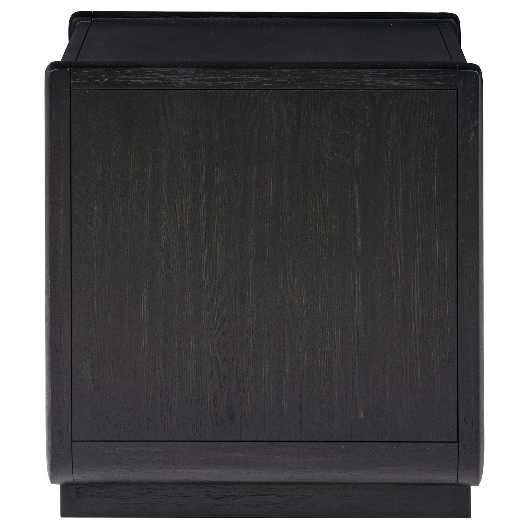Leandro Burnished Black 1-drawer Wood Occasional Side End Table - Ornate Home