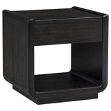 Leandro Burnished Black 2-piece Wood Coffee and End Table Set - Ornate Home