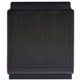 Leandro Burnished Black 2-piece Wood Coffee and End Table Set - Ornate Home