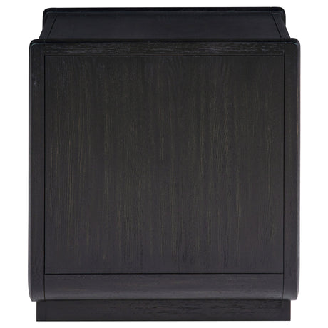 Leandro Burnished Black 3-piece Wood Coffee and End Table Set - Ornate Home