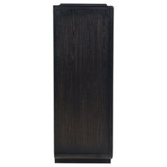 Leandro Burnished Black 5-drawer Bedroom Chest of Drawers - Ornate Home