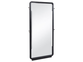 Leandro Burnished Black 76-inch Full Length Floor Mirror - Ornate Home
