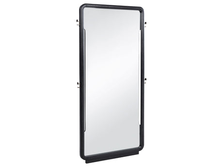 Leandro Burnished Black 76-inch Full Length Floor Mirror - Ornate Home