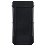 Leandro Burnished Black 76-inch Full Length Floor Mirror - Ornate Home