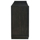 Leandro Burnished Black 8-drawer Bedroom Dresser Cabinet - Ornate Home