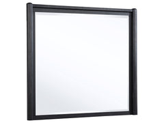 Leandro Burnished Black Dresser Mirror - Ornate Home