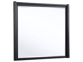 Leandro Burnished Black Dresser Mirror - Ornate Home