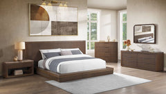 Leanna Brown Oak Mirror - Ornate Home