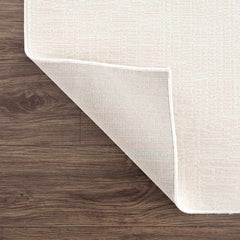 Leanna Cream Washable Area Rug - Ornate Home
