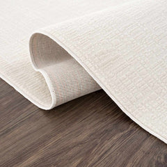 Leanna Cream Washable Area Rug - Ornate Home