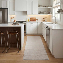 Leanna Cream Washable Area Rug - Ornate Home