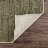 Leanna Green Washable Area Rug - Ornate Home