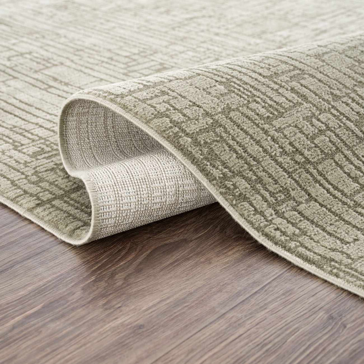 Leanna Green Washable Area Rug - Ornate Home