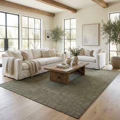 Leanna Green Washable Area Rug - Ornate Home