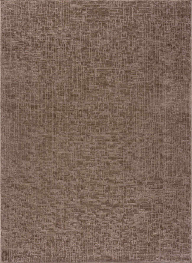 Leanna Light Brown Washable Area Rug - Ornate Home