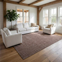 Leanna Light Brown Washable Area Rug - Ornate Home
