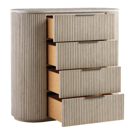 Leanna Light Oak Chest - Ornate Home