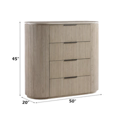 Leanna Light Oak Chest - Ornate Home