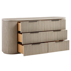 Leanna Light Oak Dresser - Ornate Home