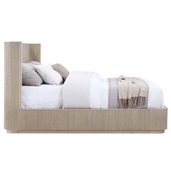Leanna Light Oak Eastern King Bed - Ornate Home
