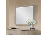 Leanna Light Oak Mirror - Ornate Home
