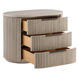 Leanna Light Oak Nightstand - Ornate Home