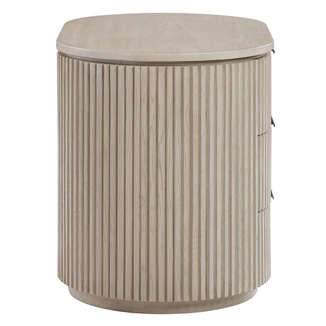 Leanna Light Oak Nightstand - Ornate Home