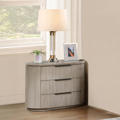 Leanna Light Oak Nightstand - Ornate Home