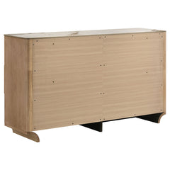 Leanne Light Oak 5-piece Queen Bedroom Set - Ornate Home