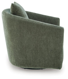 Leastow Loden Swivel Accent Chair - Ornate Home