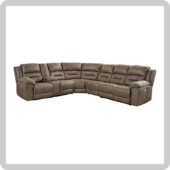 Leather Reclining Sectionals