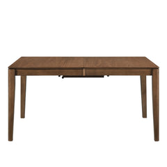 Leawood Walnut/Beige 5-Piece Dining Table Set - Ornate Home