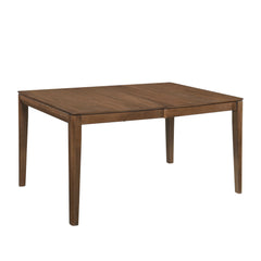 Leawood Walnut/Beige 5-Piece Dining Table Set - Ornate Home