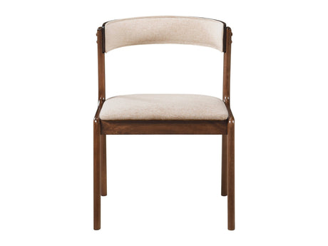 Leawood Walnut Side Chair (Set of 2) - Ornate Home