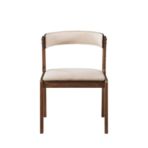 Leawood Walnut Side Chair (Set of 2) - Ornate Home
