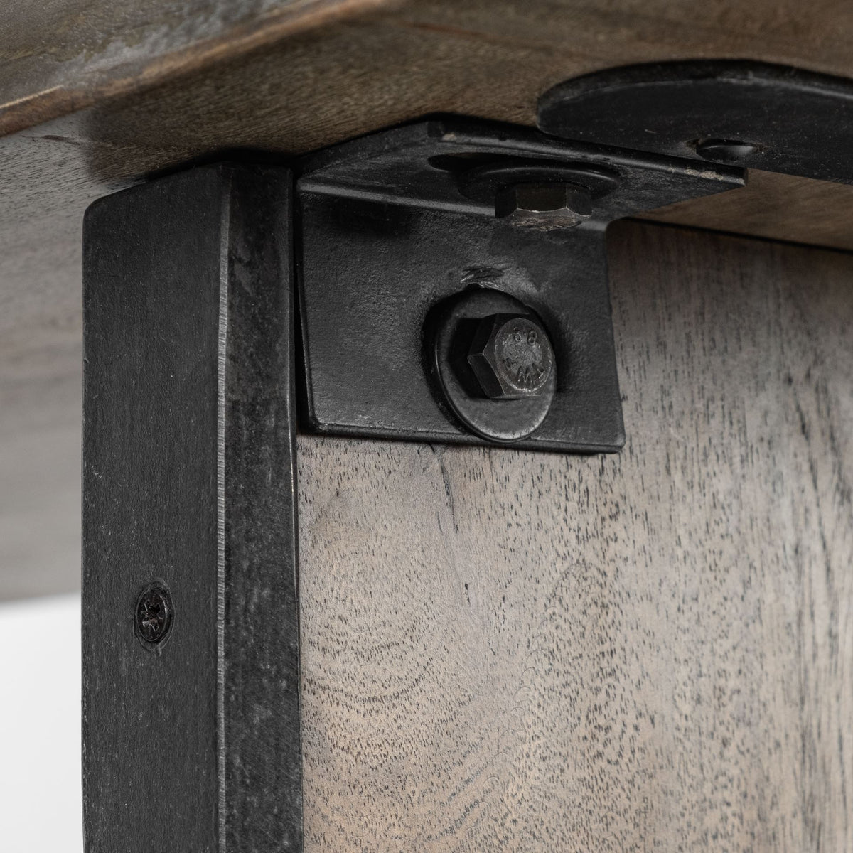 Ledger Brown Live-Edge Wooden Console Table - Ornate Home