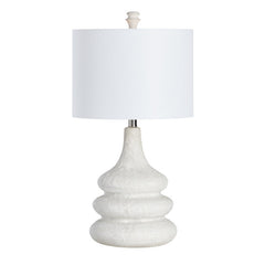 Ledger Cream Table Lamp - Ornate Home