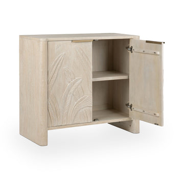 Ledro Cream 2 Door Cabinet - Ornate Home