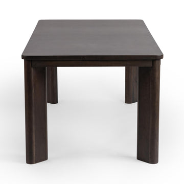 Ledro Dark Brown Dining Table - Ornate Home