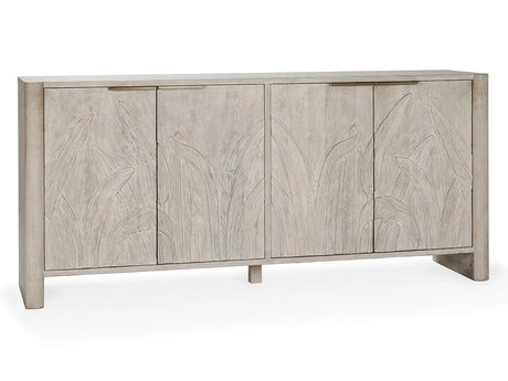 Ledro Whitewash Buffet - Ornate Home